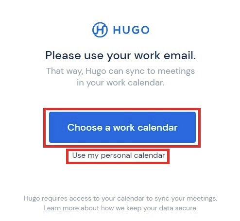 hugo meeting　使い方